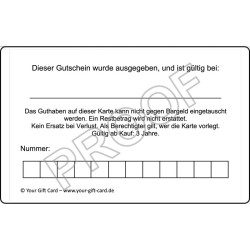 copy of Your Own Card