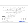 copy of copy of Your Own Card