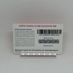 Gift Card Boulanger