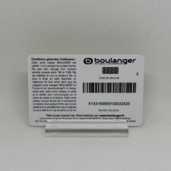 Gift Card Boulanger
