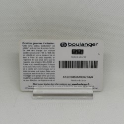 Gift Card Boulanger