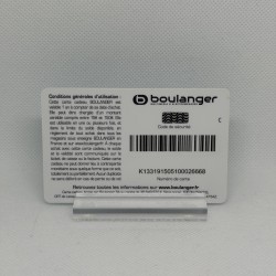 Gift Card Boulanger