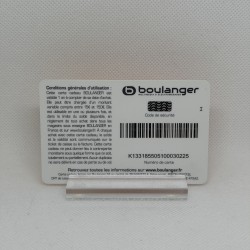 Gift Card Boulanger