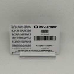 Gift Card Boulanger