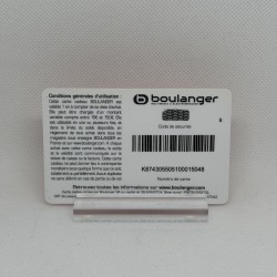 Gift Card Boulanger