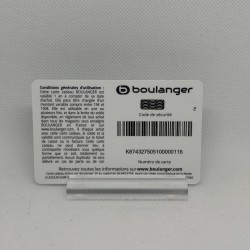 Gift Card Boulanger