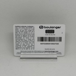 Gift Card Boulanger