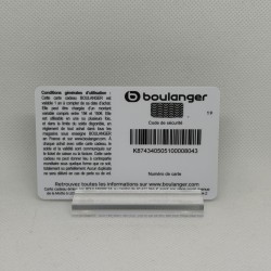 Gift Card Boulanger