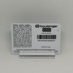 Gift Card Boulanger