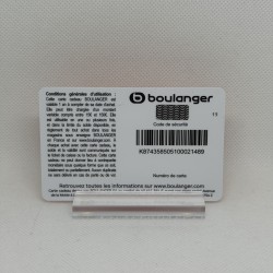 Gift Card Boulanger