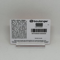 Gift Card Boulanger