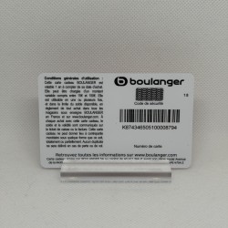 Gift Card Boulanger