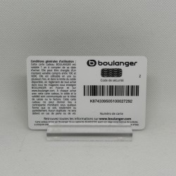 Gift Card Boulanger