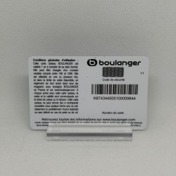 Gift Card Boulanger