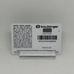 Gift Card Boulanger