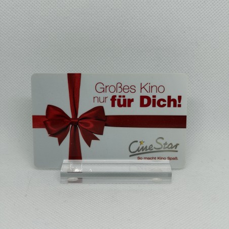 Gift Card Cinestar