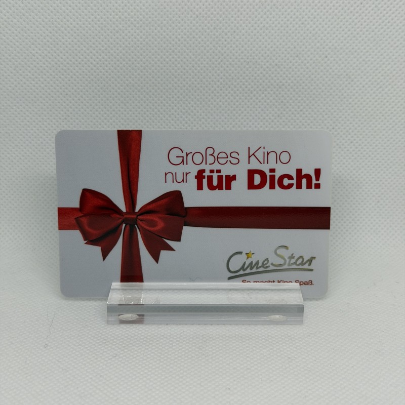 Gift Card Cinestar
